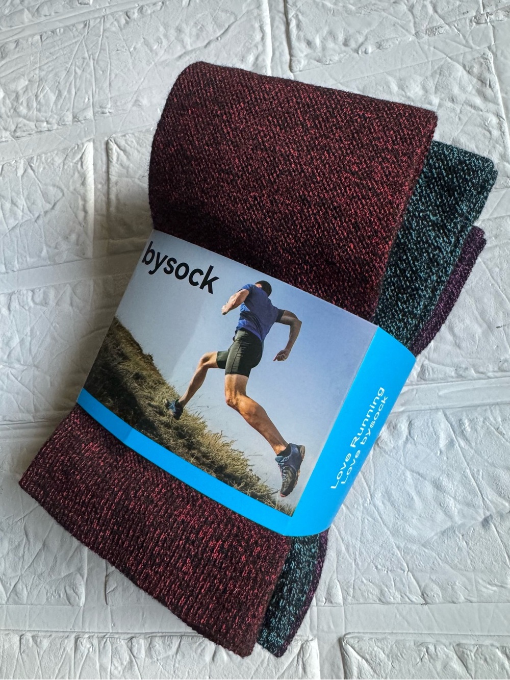 pression Running Socks Men Size M (8-11) Bysocks 3 pack